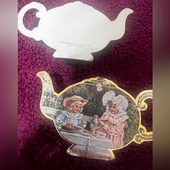 Vintage 1983 B. Shackman and Co Tea Cup Container - Picture 8 of 15